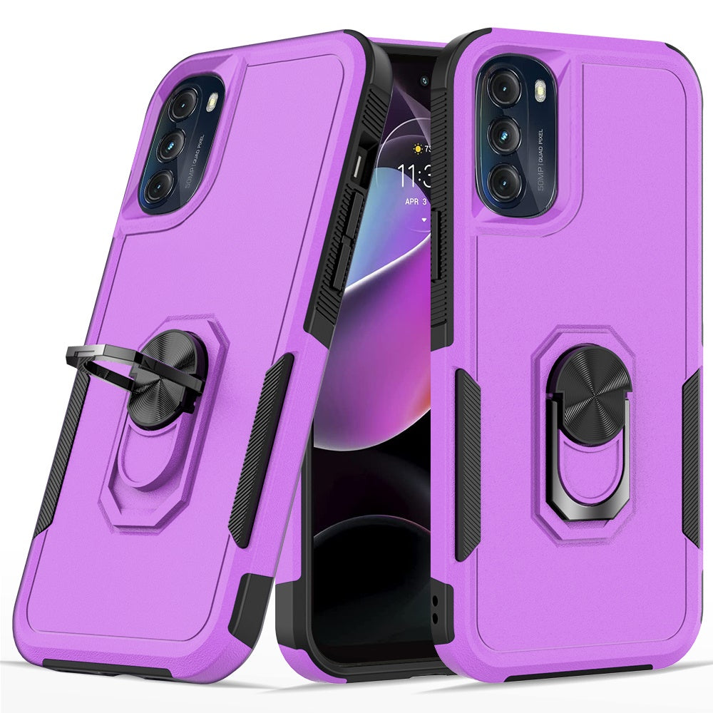 Étui à anneau robuste pour Motorola Moto G 5G (2022) Étui à anneau robuste pour Motorola Moto G 5G (2022)